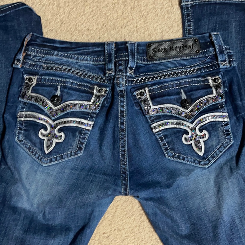 Rock revival jeans size 31 easy boot